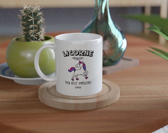 Mug Licorne Power