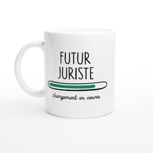 Mug futur juriste chargement en cours - cadeau pour les futurs juriste