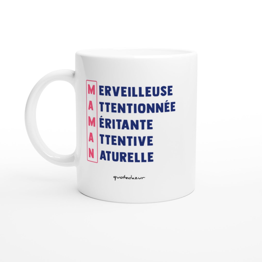 Mug Maman Définition - Humour Tasse Maman Cadeau Rigolo Original ...