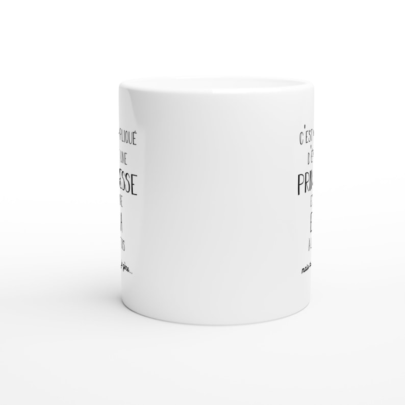 Café-Croissant - Mug Prénom Noël Sally Compliqué D'Être Une