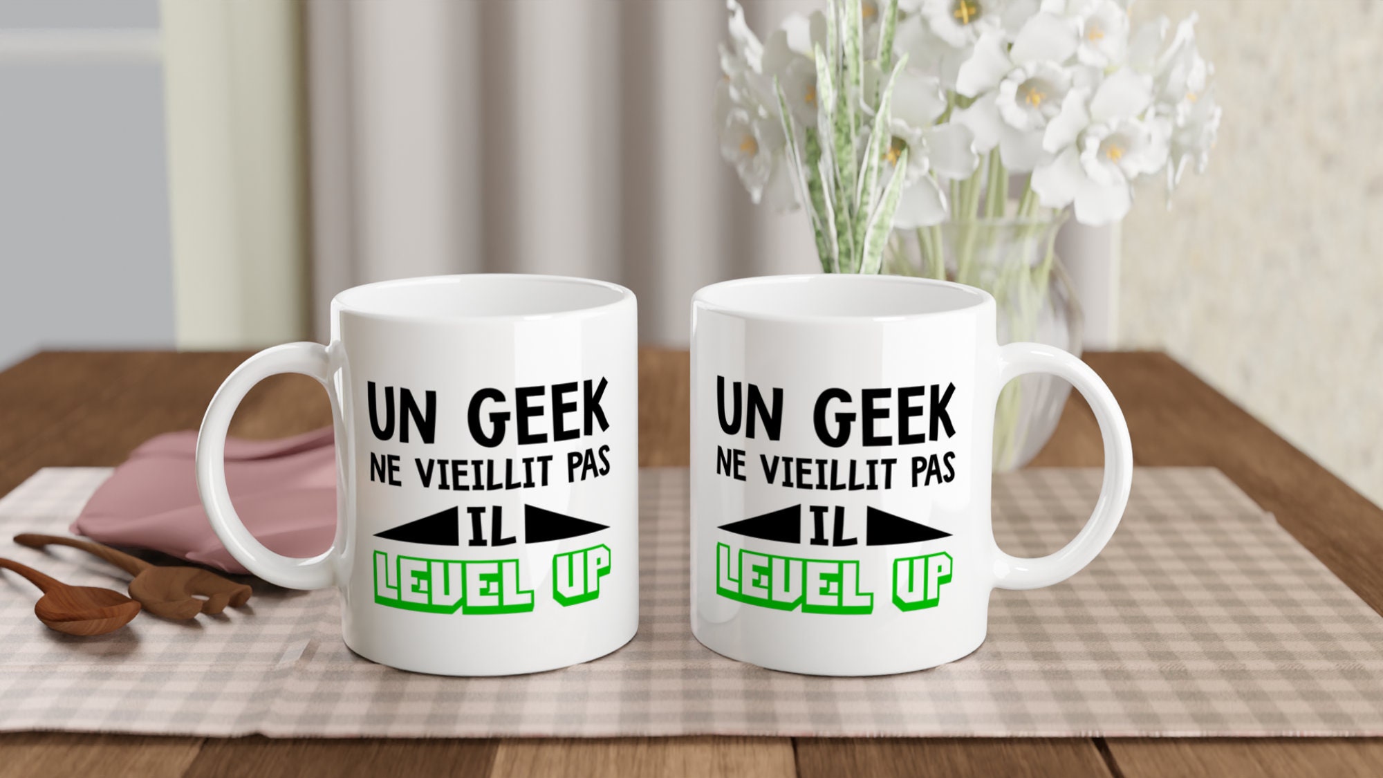 Mug La Vraie Vie C'est Nul - Geek - Mug-Cadeau