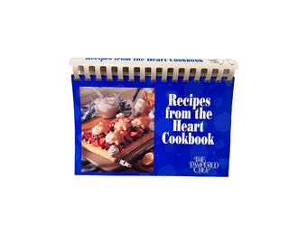Vintage 1997 The Pampered Chef Recipes from the Heart Cookbook Spiral Bound