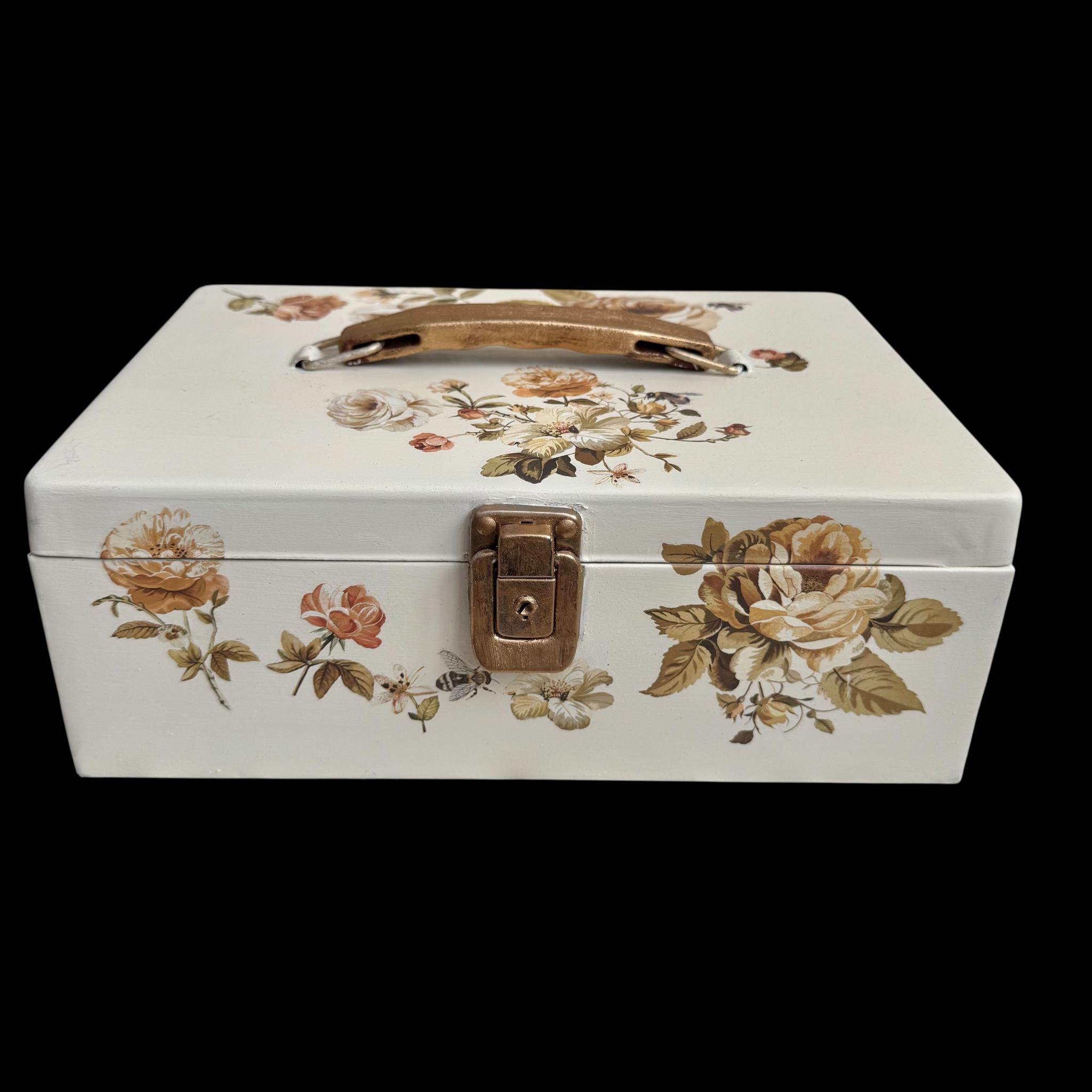 Vintage French Cash Box - Etsy