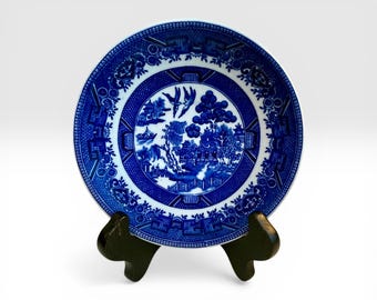 Vintage Shenango 6" China Blue Willow Restaurant Ware New Castle PA USA A8