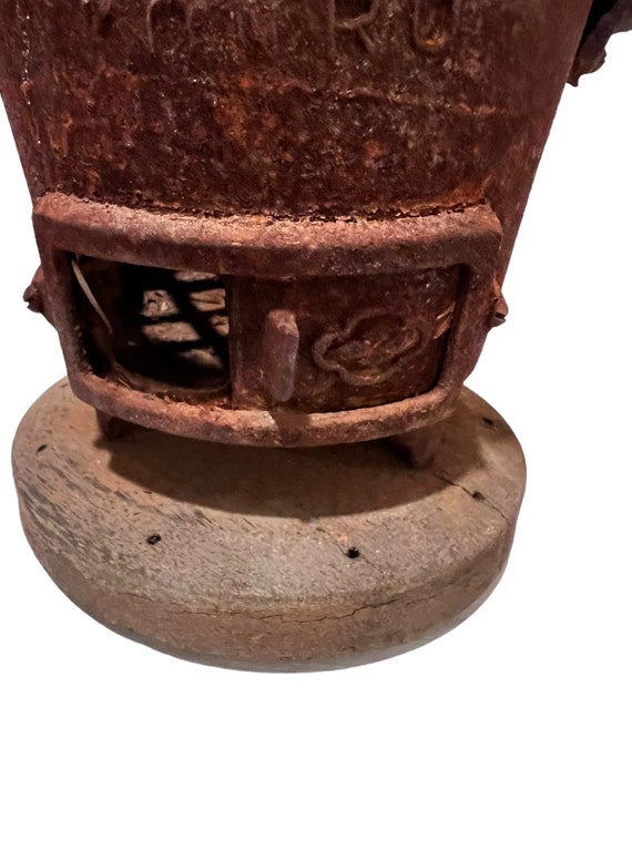 Vintage Konro Cast Iron Hibachi Tabletop Grill Made in Japan - Etsy