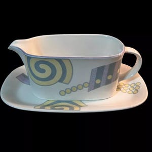 幾何学模様　MIKASA ビンテージ食器 　JOHN BERGEN John Bergen Mikasa - Etsy