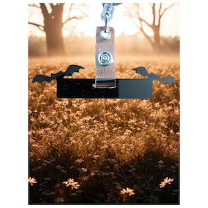 bat badge tag
