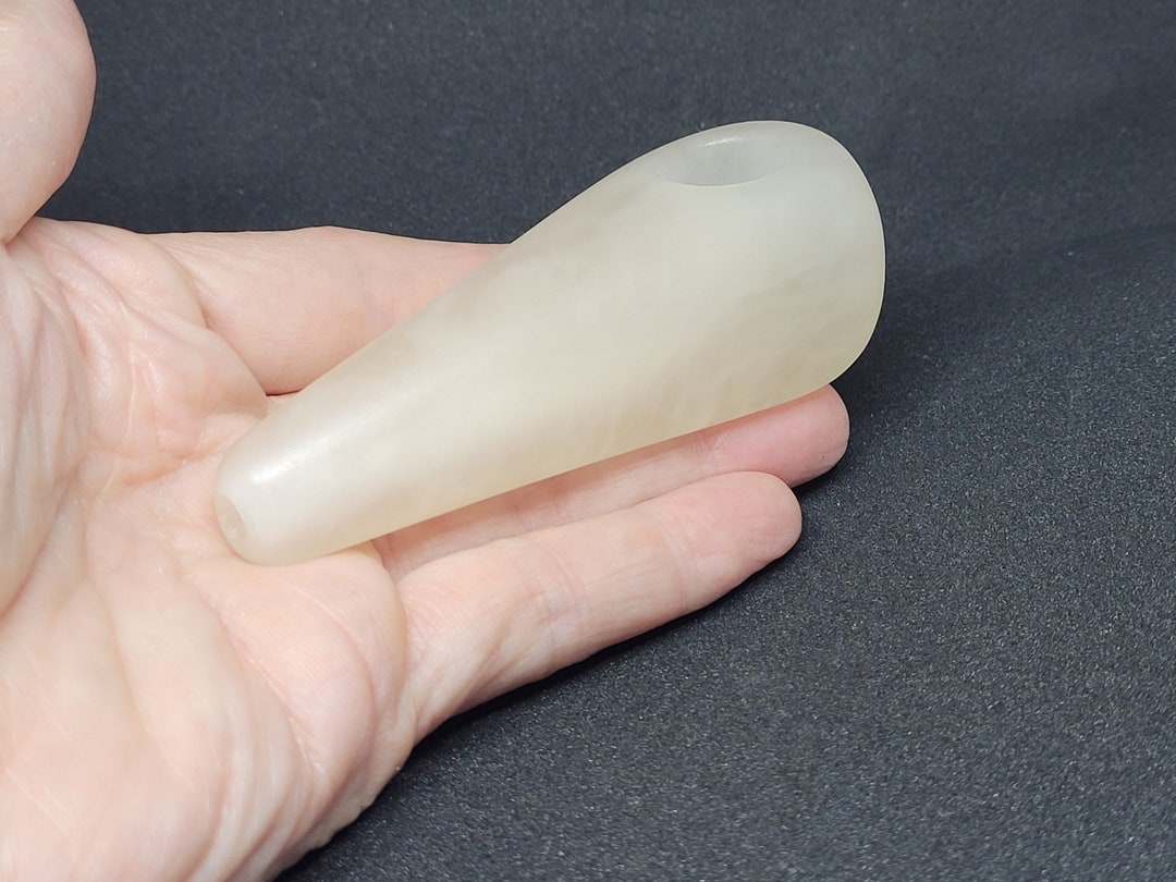 Pipe Caramel Alabaster Handmade Smoking Pipe Unique UK Stonee Stonee