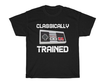 Classically Trained Gamer Shirt: Vintage Gaming System Tee
