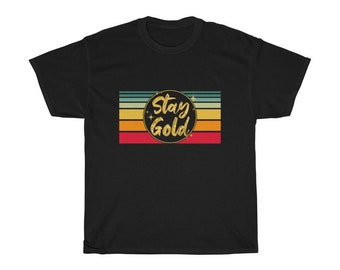 Stay Gold-T-shirt: retro jaren 80 filmhippie-T-shirt