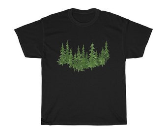 Pine Tree Forest Shirt: Outdoors Adventure Tee
