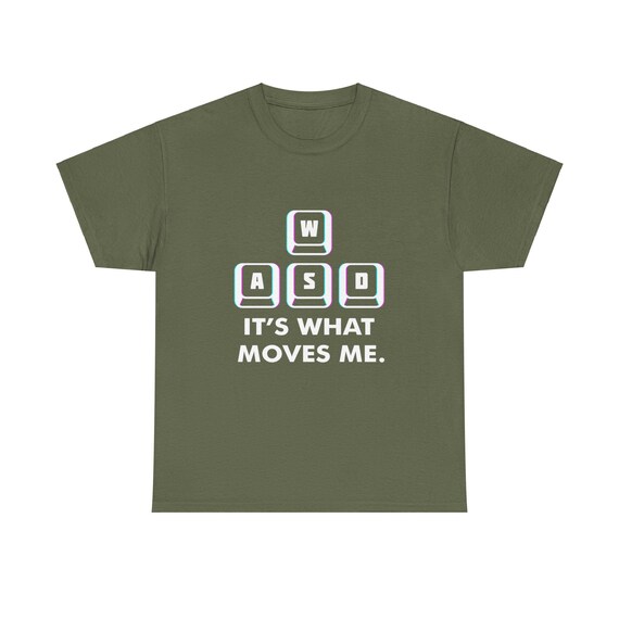 Wasd Gaming Keys T-Shirt Wasd Gaming Keys T-Shirt