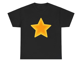 Steven Universe Star Tee: Golden Yellow Cartoon Shirt