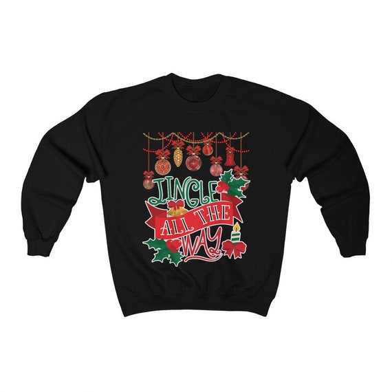 jingle all the way christmas jumper