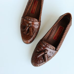 Cole Haan vintage Black Leather Penny Loafers Cole Haan Country Penny Loafers Professional Work Attire Preppy Hipster Casual Collegiate