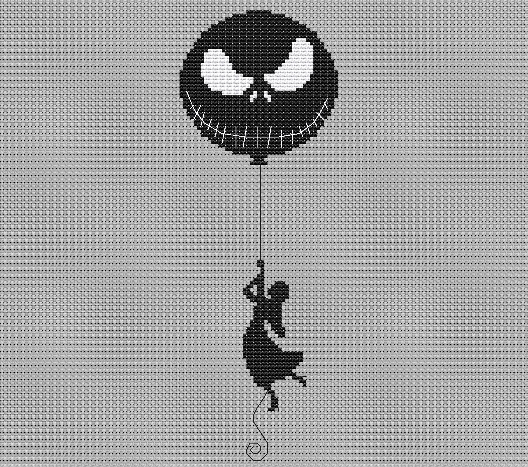The Nightmare Before Christmas. Cross stitch pattern. PDF 6 Etsy