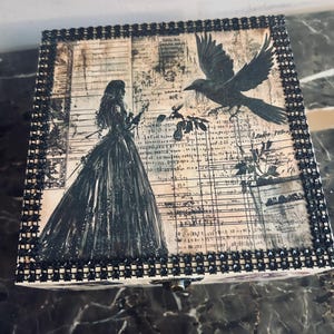 Witch Box, Trinket Box, Crystal Box