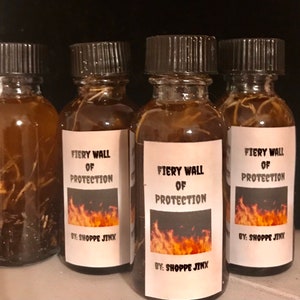 Fiery Wall of Protection Oil 1OZ, St Michael&#39;s Oil, Protection oil, ritual oil, hoodoo/voodoo