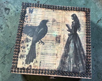 Witch Box, Trinket Box, Crystal Box