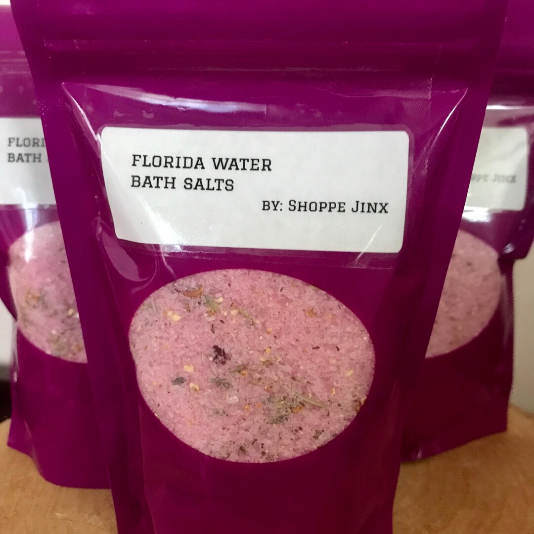 Florida Water Bath Salts, Ritual Bath Salts, Spiritual Bath Salts