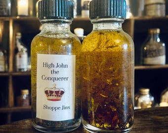 High John the Conqueror Öl, 1 Unze; spirituelles Öl, Ritualöl, Zauberöl, metaphysisches Öl