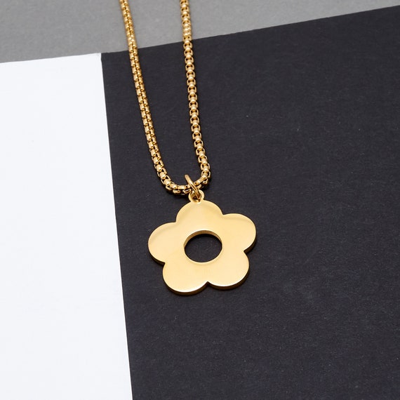 Gold Flower Chain Necklace Tyler the Creator Flower Boy Golf