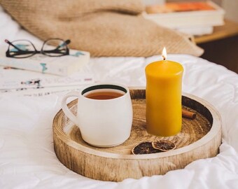 Beeswax Pillar Candle