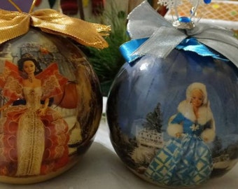 1997 Matrix Barbie Christmas Ornament 3.25 Inch Diameter