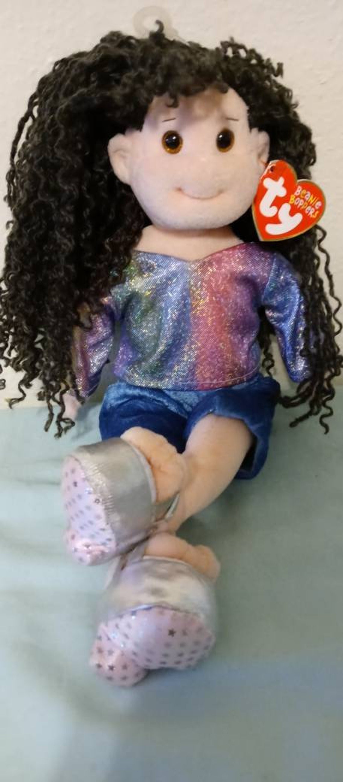 Rare TY Beanie Bopper Jamming Jenna Etsy