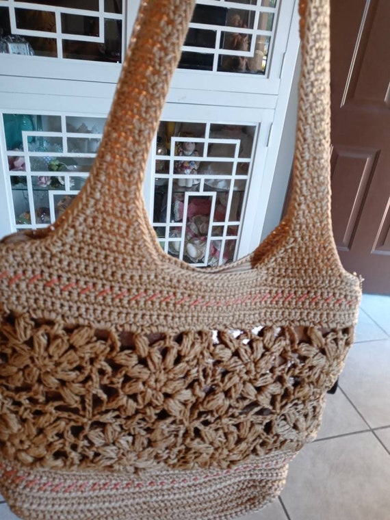 Hand Crocheted Purse By THE SAK