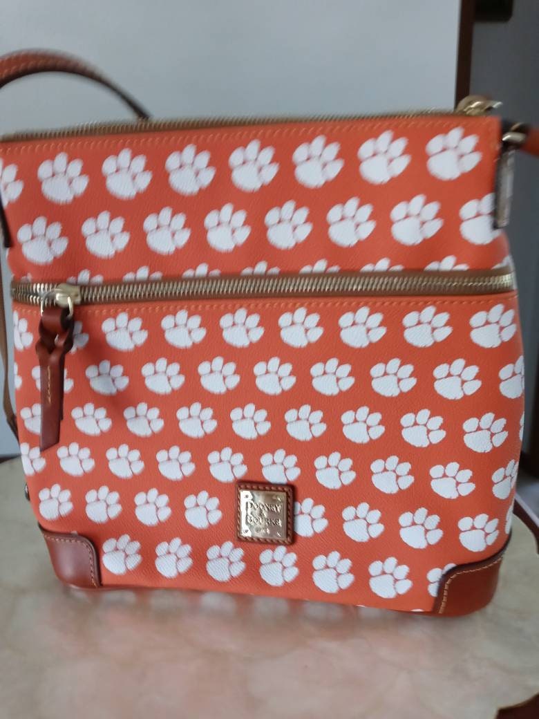 Dooney & Bourke Clemson Tigers Game Day Crossbody Purse