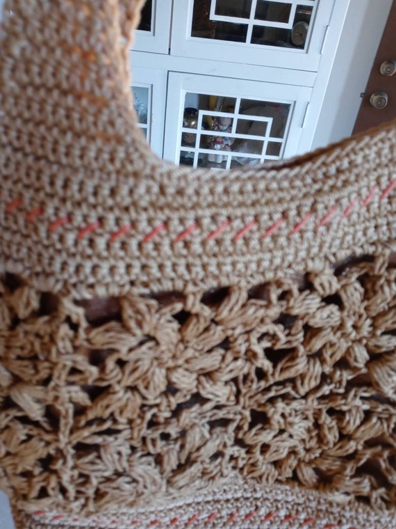 Hand Crocheted Purse By THE SAK - image 2