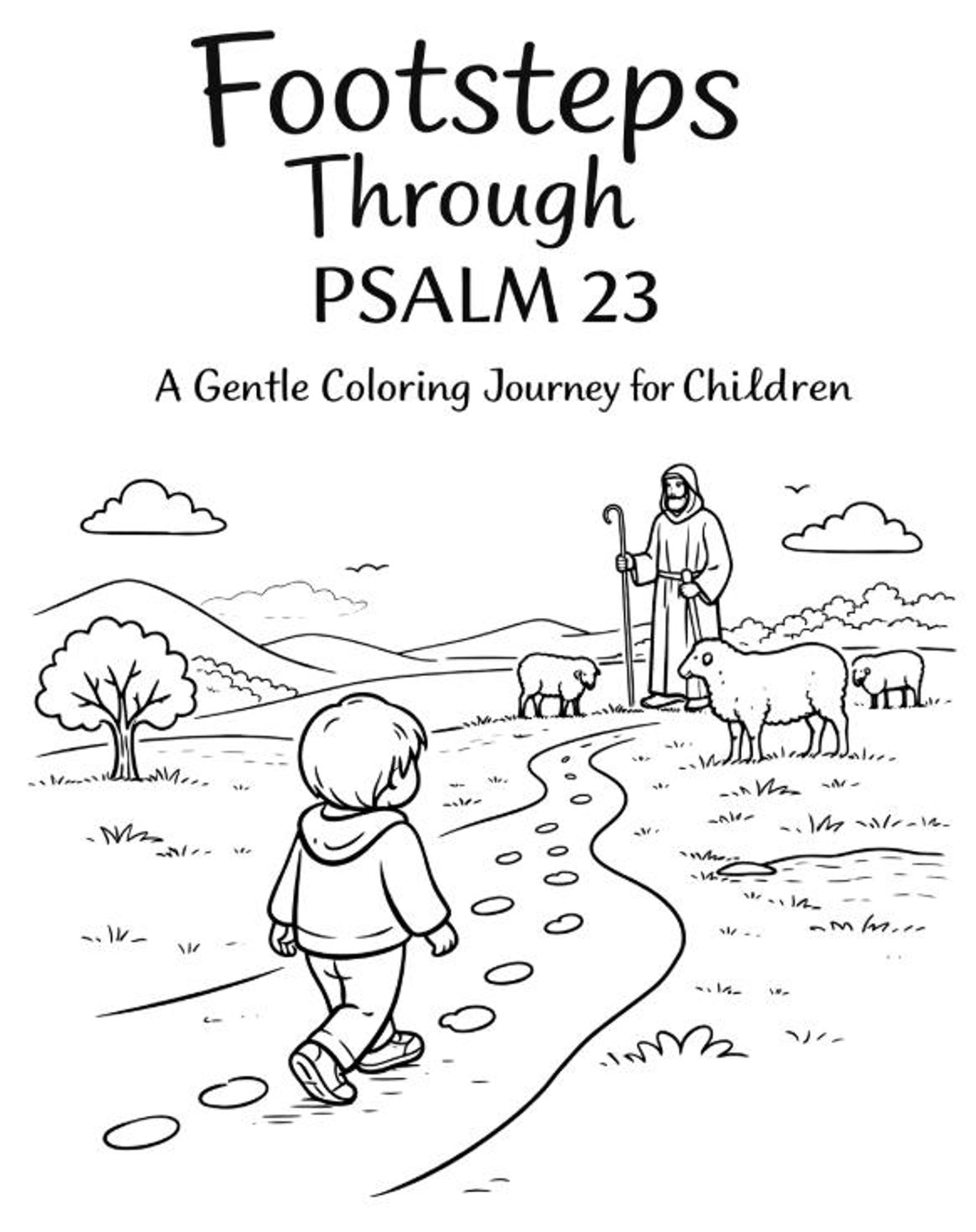 Footsteps Through Psalm 23 - Etsy