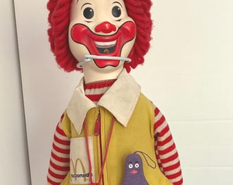 レトロ マクドナルド ロナルド人形 楽天市場】ビンテージ☆80'S☆McDonald's☆マクドナルド