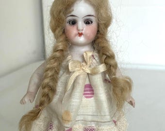 Antique Bisque Doll- Unmarked -pre 1897 - Etsy