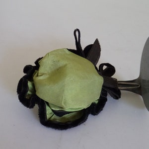 Antique Fabric Hat for French or German Fashion Doll