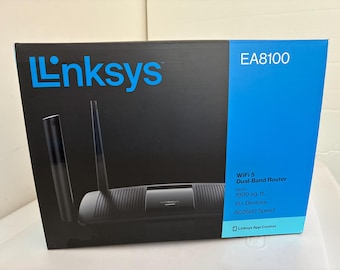Linksys WiFi 5 Dual Band Wireless Router to 1800 Sq.Ft. W/USB Wireless Adapter