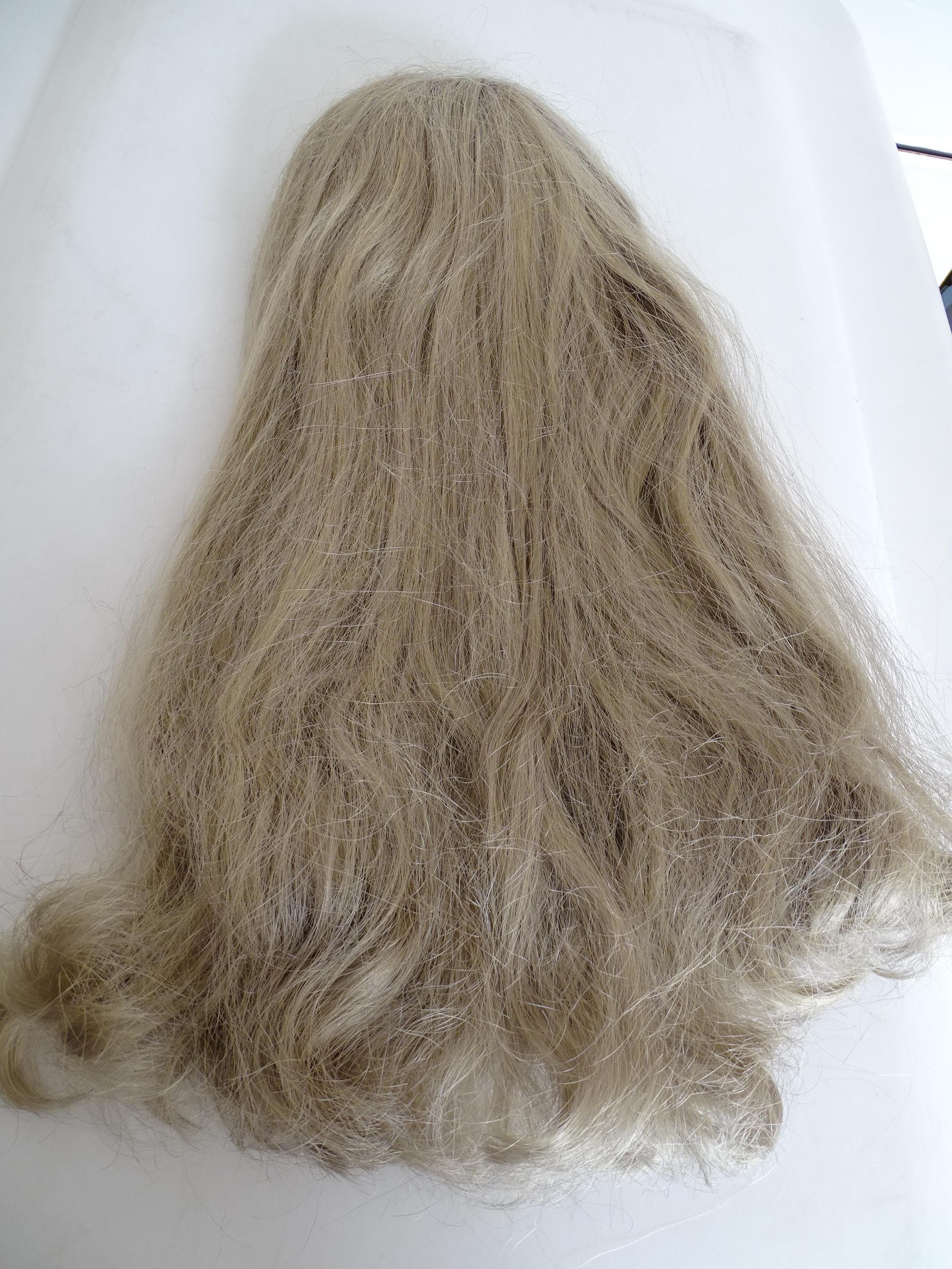 100% Modacrylic Fiber Made In Japan full wig with stand & BOX Vintage Doll Hair Wig novelle natur 100% MODACRYLIC FIBRE LG  main image 3