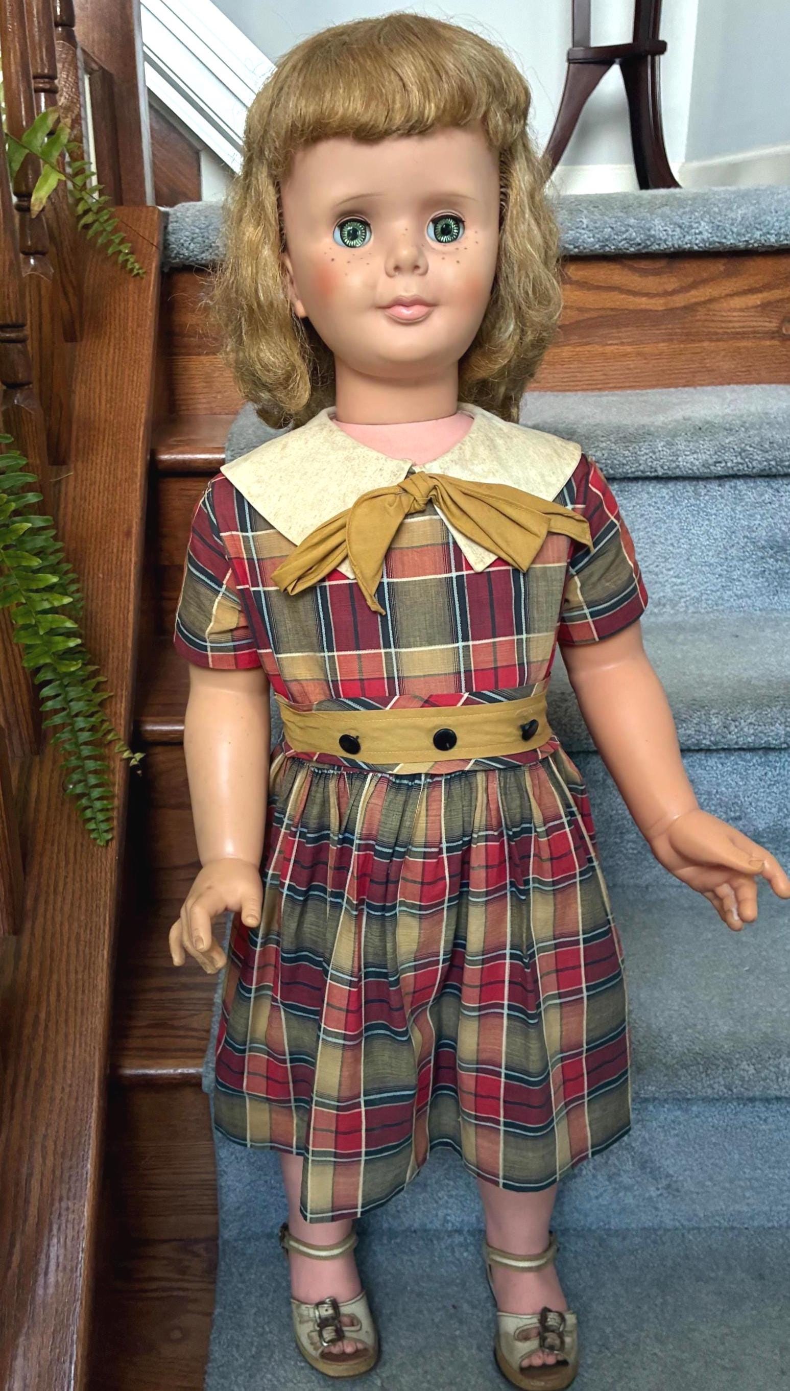 Poupée Vintage Playpal – 68 Cm – Fabriquée Aux USA – Années 1960