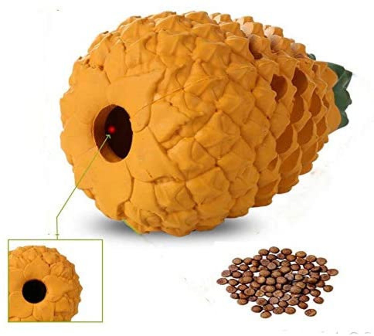 Pineapple Chew Toy for Dogs Small Medium and Large Etsy