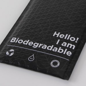 Eco Friendly Biodegradable Bubble Mailers - 25 units image 4