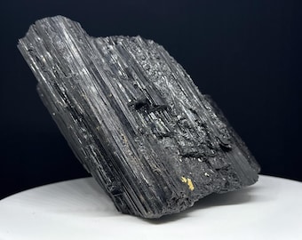 Raw Black Tourmaline Chunk – Natural Crystal for Protection, Healing & Energy