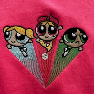 Superhero Cartoon Hoodie – Cute & Cozy Teen Girl Sweatshirt