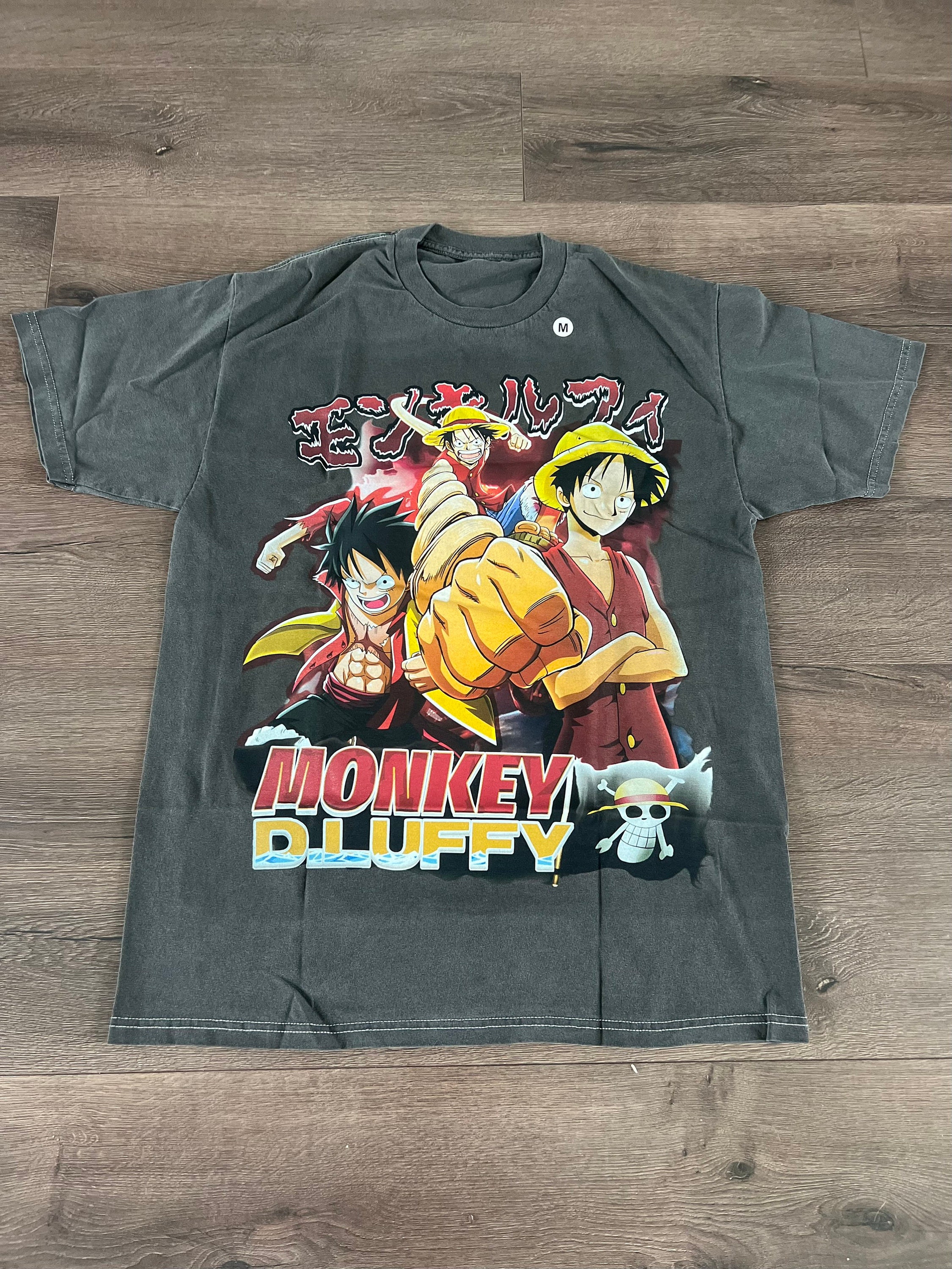  WANHONGYUE One Piece Monkey D Luffy Anime Crop Top T-Shirt and  Shorts 2 Piece Outfit Set for Women Girls : Clothing, Shoes & Jewelry