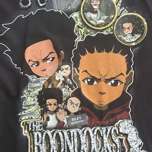 Retro urban cartoon graphic T-shirt voor fans van de klassieke animatieserie
