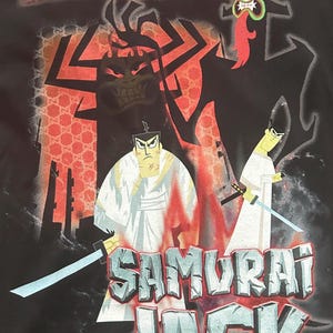 Retro Anime Warrior Graphic Tee | Japanese Cartoon T-Shirt
