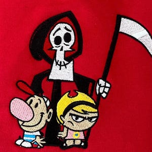 ブラックユーモア漫画パーカー - レトロアニメシリーズスウェットシャツ