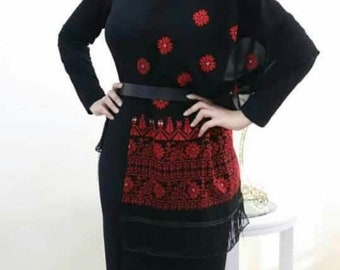 Palestinian Tatreez embroidery scarves scarf