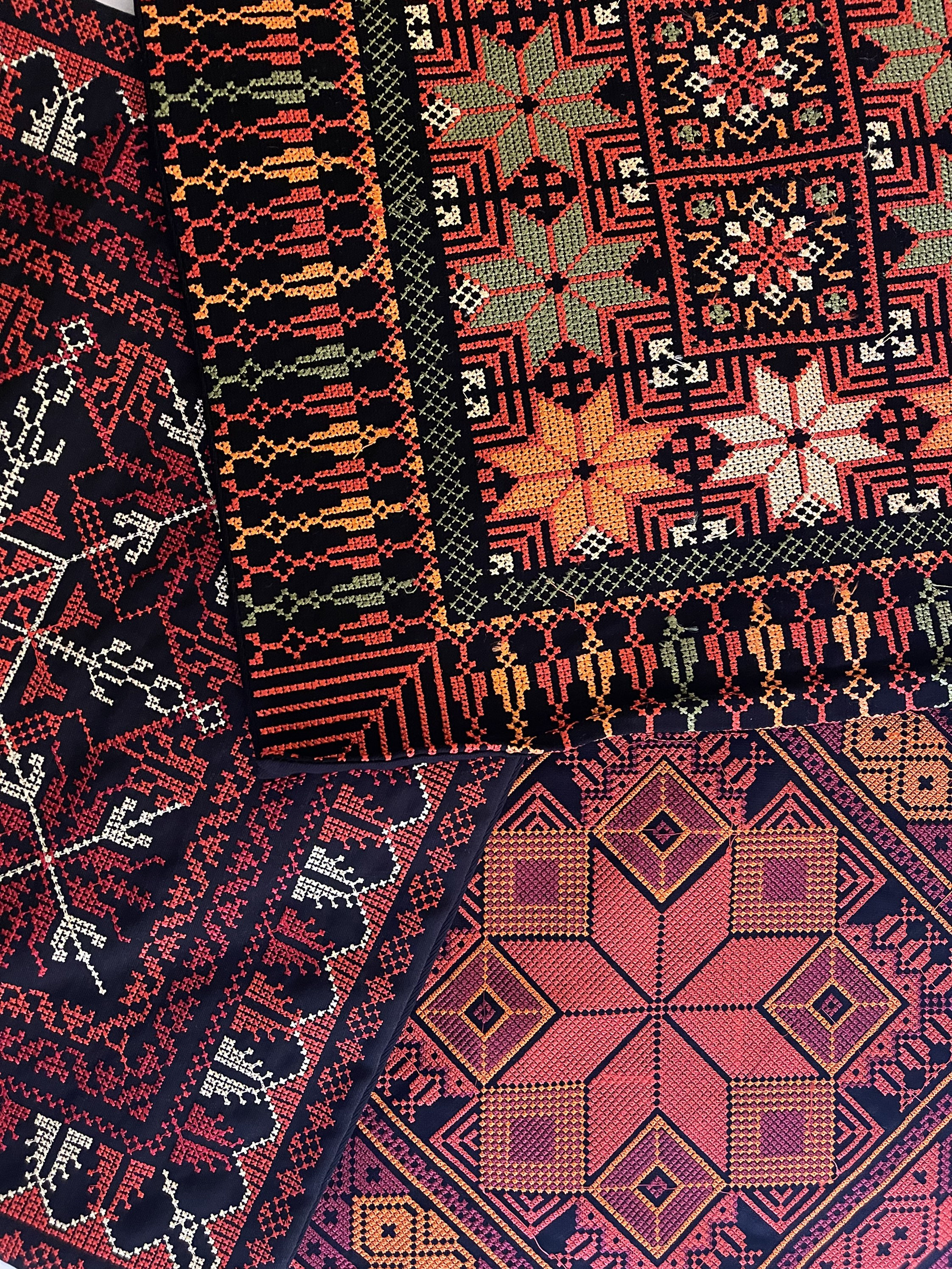 Palestinian Pattern Chair Twin Palestinian Palestine Middle Eastern Mediterranean Embroidery ...