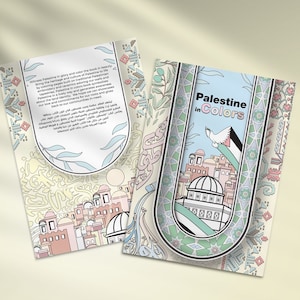 Palestine in Colors Coloring book. The book not for re-sale.Personal use only.Part of the revenues go to Palestine and other poorcountries